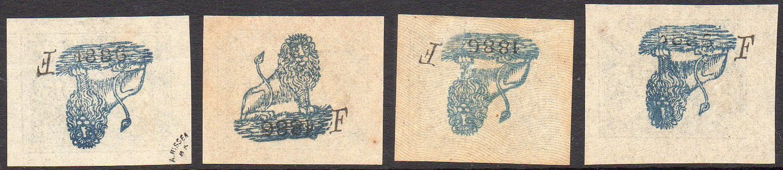 Paraguay 1886 Official Second Printing feature